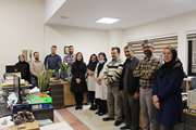تقدیر دکتر طهرانیان، رئیس بیمارستان از کارکنان حسابداری به مناسبت روز حسابدار در بیمارستان آرش