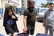 پرپایی ایستگاه صلواتی به مناسب عید سعید غدیر خم در بیمارستان جامع بانوان آرش