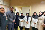 تبریک نوروزی و قدردانی مسئولان بیمارستان آرش از کادر درمان در نخستین روز پس از تعطیلات
