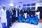 بازدید شبانه وزیر بهداشت و رئیس دانشگاه از بیمارستان جامع بانوان آرش