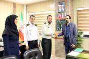 قدردانی مدیر بیمارستان آرش از پرسنل نیروی انتظامی