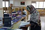 نمایشگاه عناوین تازه کتابخانه بیمارستان آرش