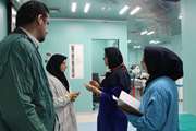 بازدید مدیریتی ایمنی بیمار از اتاق عمل در بیمارستان جامع بانوان آرش