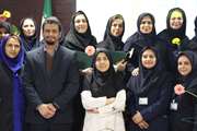 مراسم بزرگداشت روز پرستار در بیمارستان جامع بانوان آرش