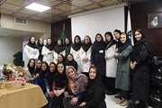 برگزاری مراسم بازنشستگی سارا دشتی مامائی بیمارستان آرش