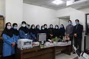 بازدید و تبریک مدیر بیمارستان آرش به مناسبت هفته فناوری اطلاعات سلامت