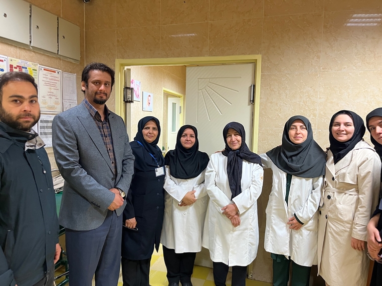 تبریک نوروزی و قدردانی مسئولان بیمارستان آرش از کادر درمان در نخستین روز پس از تعطیلات