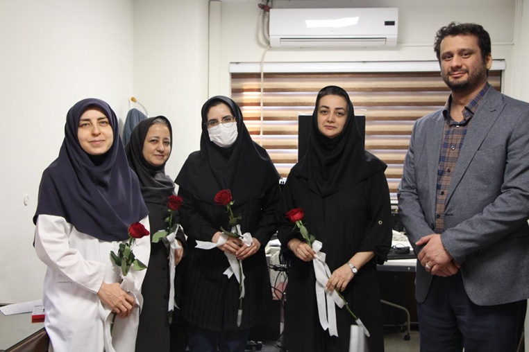 دیدار رئیس و مدیر بیمارستان آرش با کارکنان فنی به مناسبت گرامیداشت روز مهندس